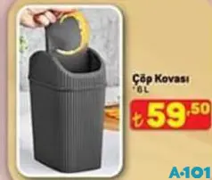 ÇÖP KOVASI 6 L fiyat ve kampanya bilgisi